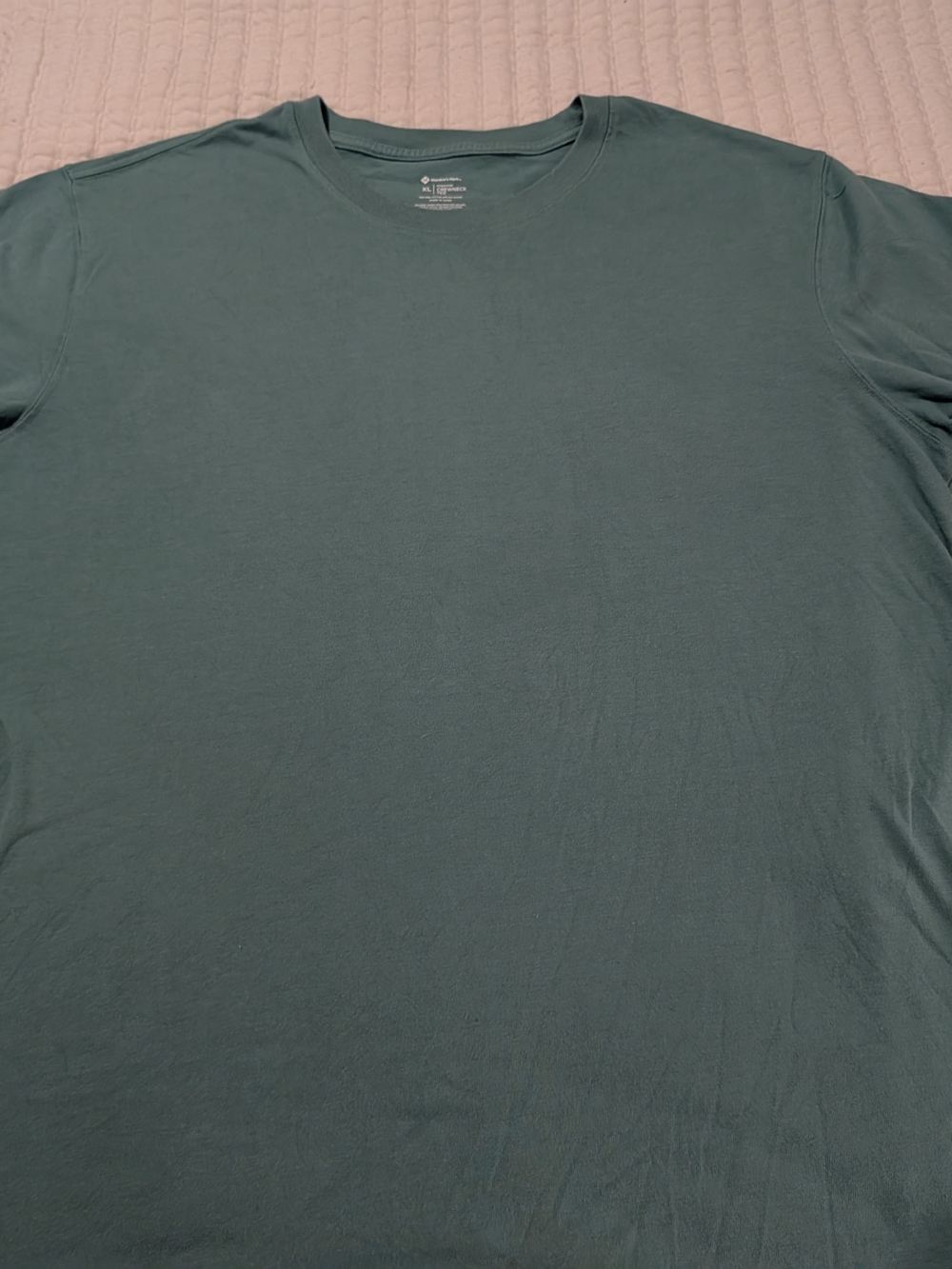 Men's Short Sleeve Crew Tee in Slate Green